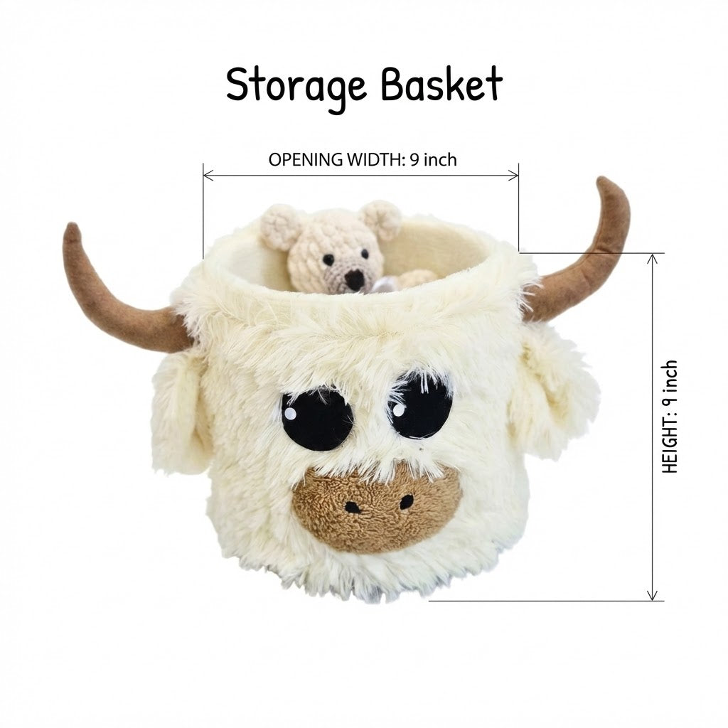 Highland Cow Rug Soft Shaggy Personalized