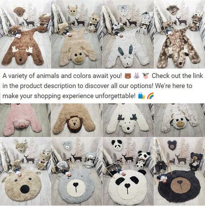 Bear Storage Basket Minky Personalized